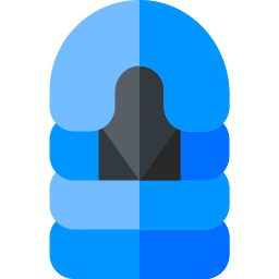 Sleeping bag icon