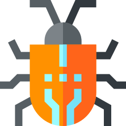 Beetle robot icon