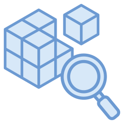 Analysing data icon