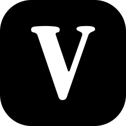 Letter v icon