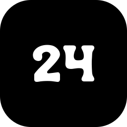 numer 24 ikona