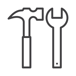 llave inglesa icono