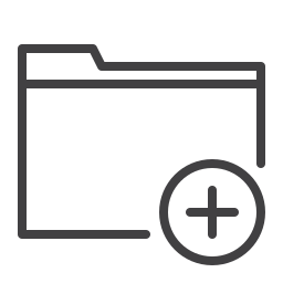 carpeta icono