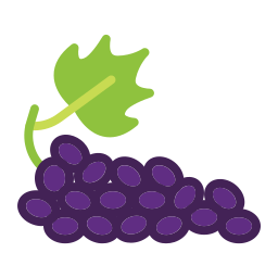 uvas icono