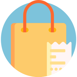 Shopping bag icon