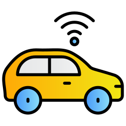 coche autónomo icono