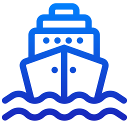 Ferry boat icon