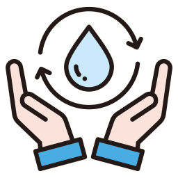 Water conservation icon