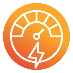 Energy meter icon