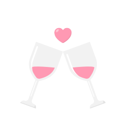 copas de vino icono
