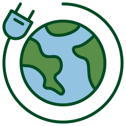 Earth energy icon