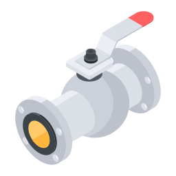 Ball valve icon