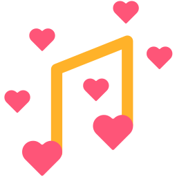 로맨틱 음악 icon