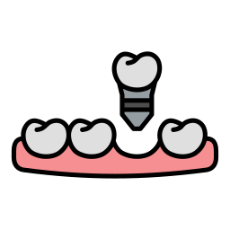 Dental prosthesis icon