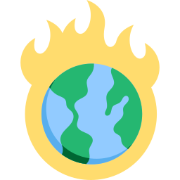 globale erwärmung icon
