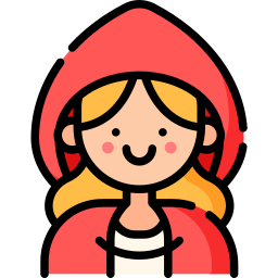 Little red riding hood icon