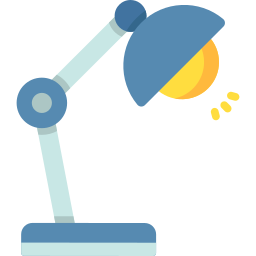 Desk lamp icon