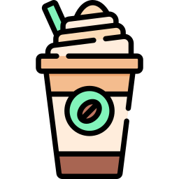 Iced coffee icon