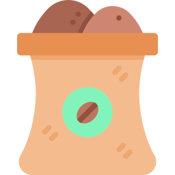 Saco de café Ícone