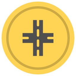 交差 icon