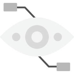 olho biônico Ícone