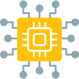 puce électronique Icône