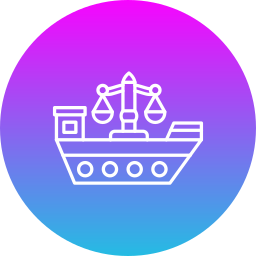 Maritime laws icon