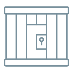 Prison cell icon