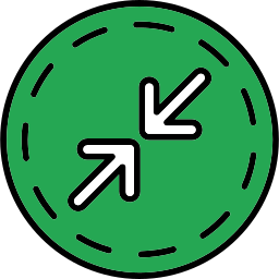 minimieren-zeichen icon