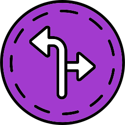方向転換 icon