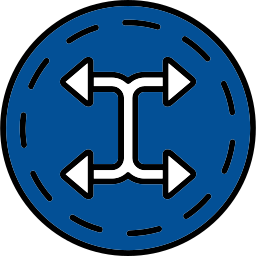 símbolo de cruz icono