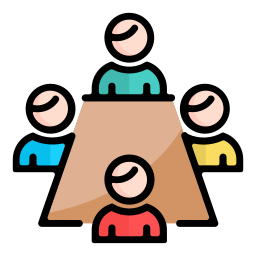 Meeting group icon