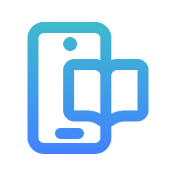 Mobile learning icon