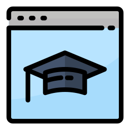 Online university icon