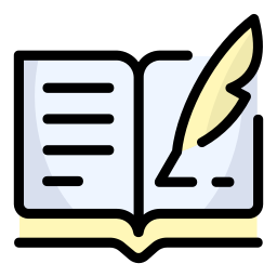 libro de escritura icono