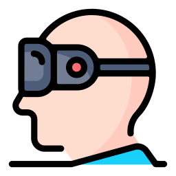 Virtual reality icon