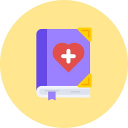 Medical book icon