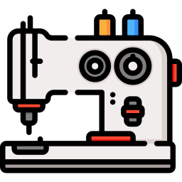 La máquina de coser icono