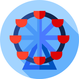 Ferris wheel icon