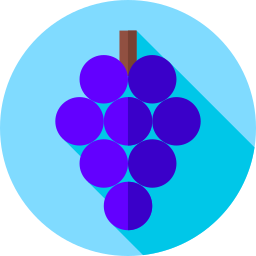 Uvas Ícone