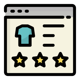 revision de producto icono