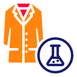 Lab coat icon