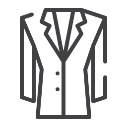 chaqueta icono