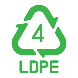 Low density polyethylene icon