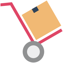 Delivery packaging icon