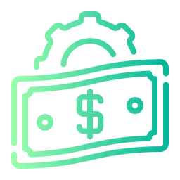administración del dinero icono