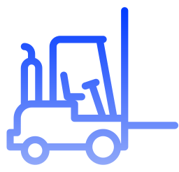Fork lift icon