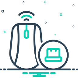Wireless mouse tool icon