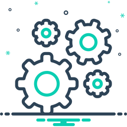 roue dentée Icône