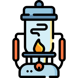 Fire lamp icon